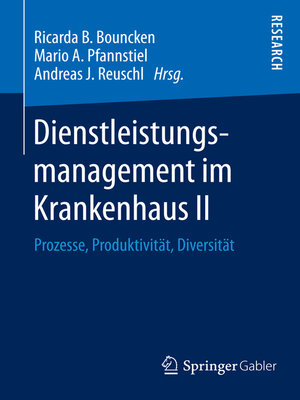 cover image of Dienstleistungsmanagement im Krankenhaus II